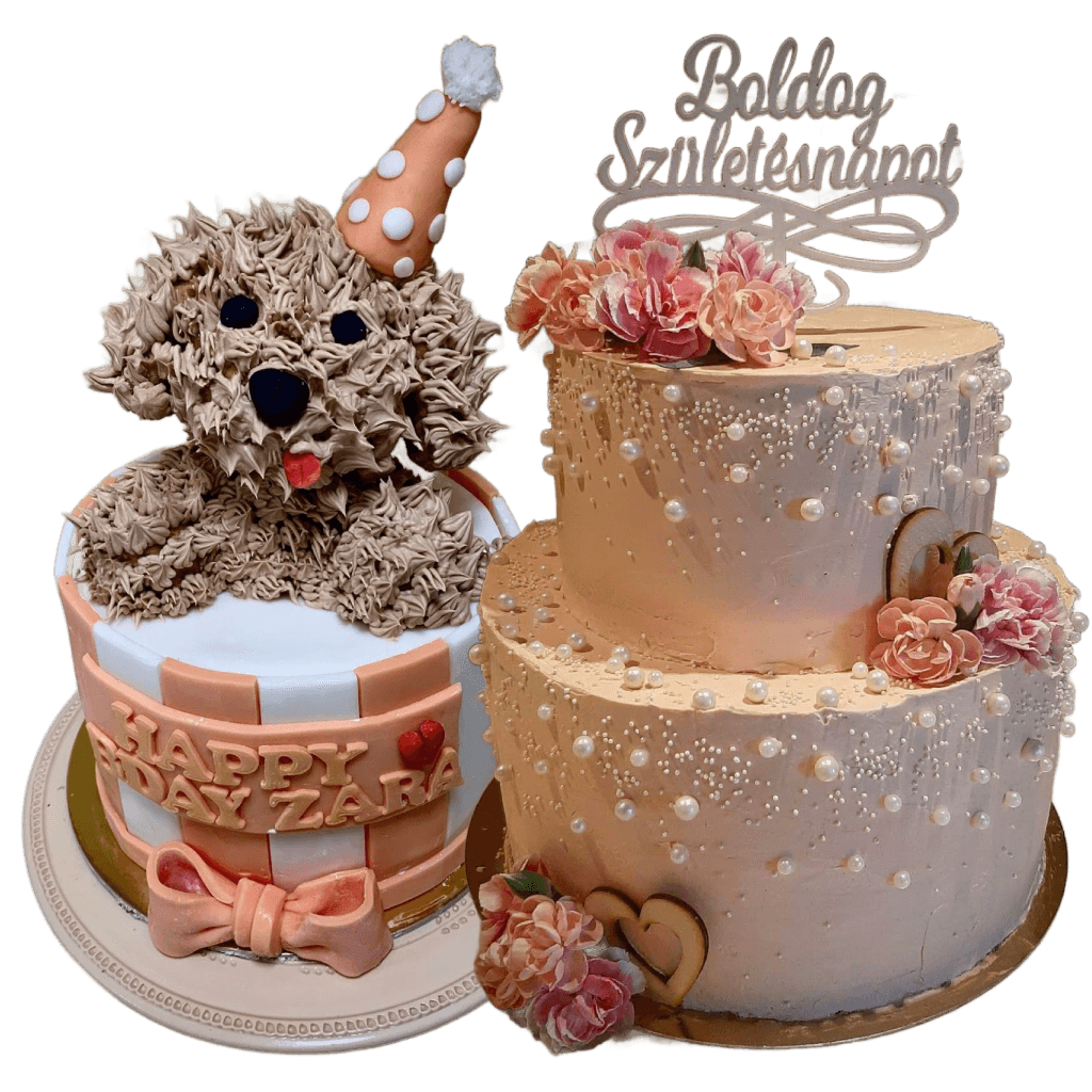 Dísztorta és formatorta kínálat